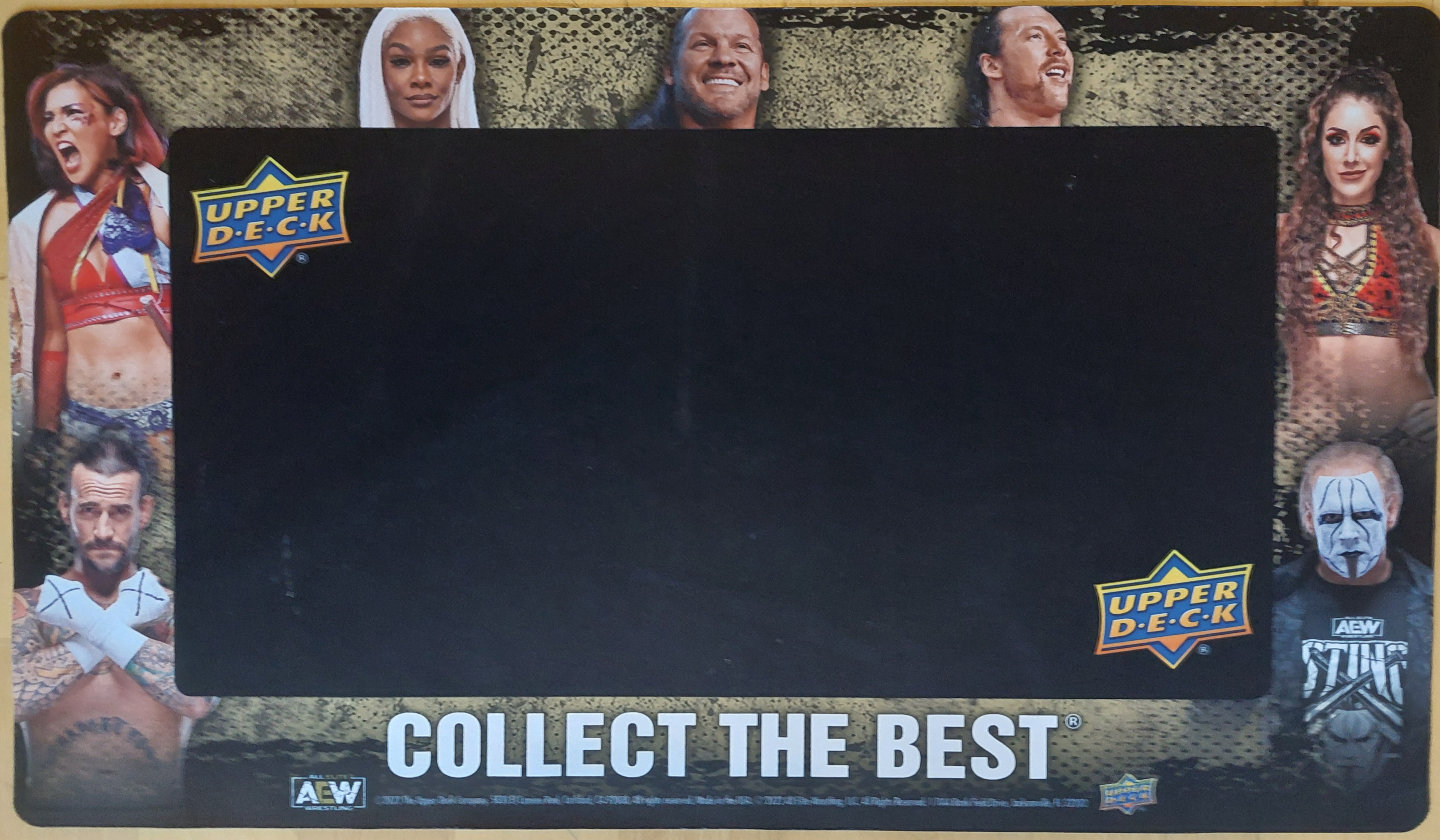 AEW Exclusive Promotional Upper Deck Playmat
